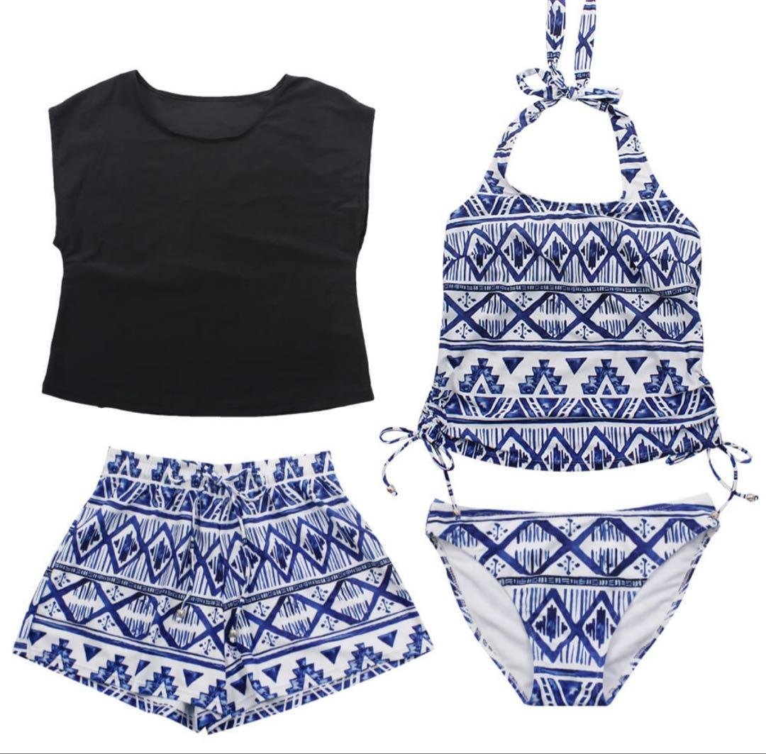 Angel Luna Swimsuit 4-Piece Set Body Cover-Up Rash Guard